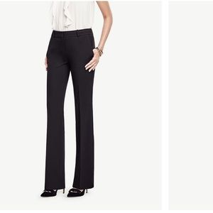 Ann Taylor Suiting Trouser Pant Seasonless Stretch Classic (Ann) Fit Black 6P